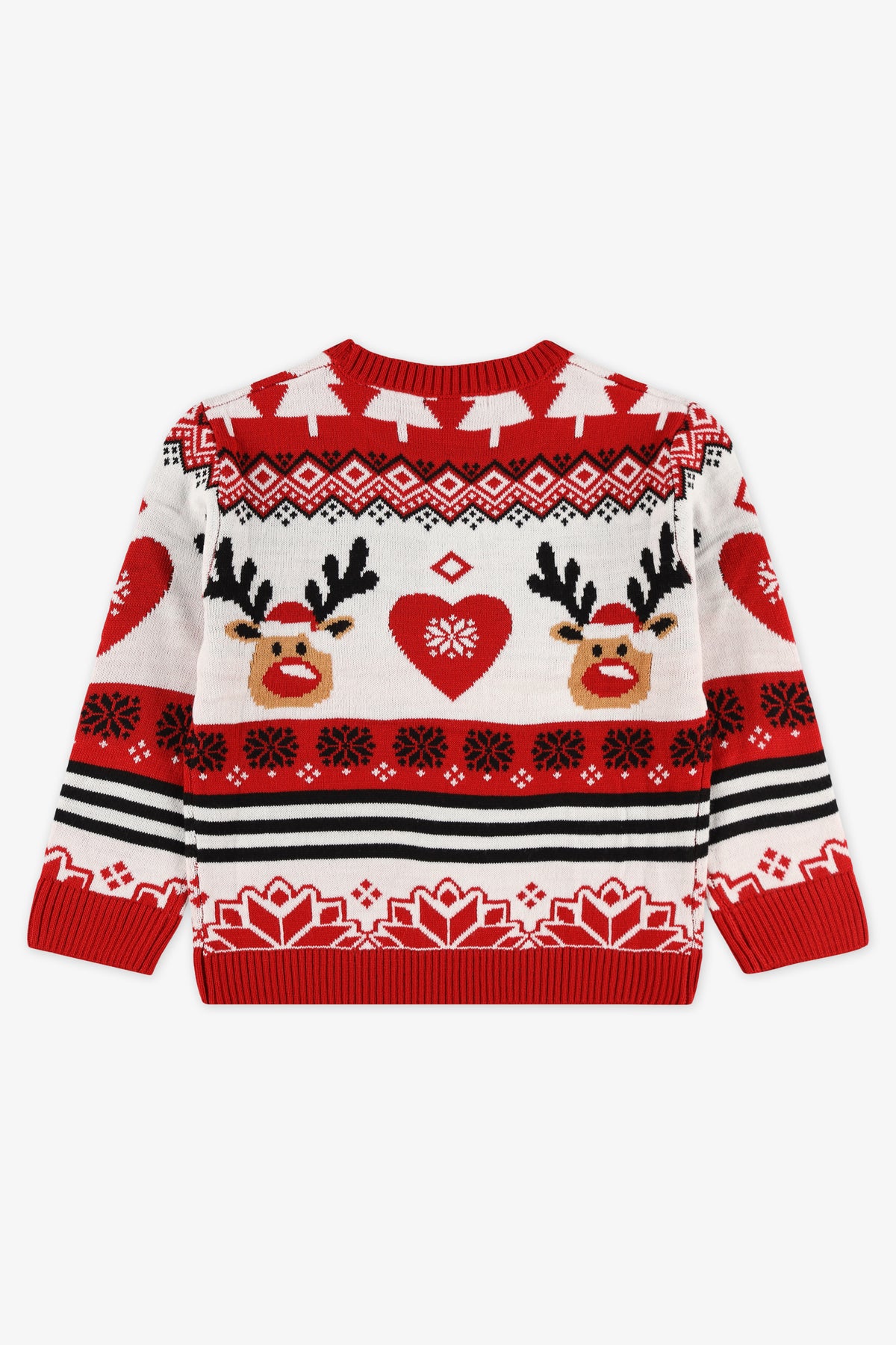 Chandail en tricot - Enfant fille && BLANC