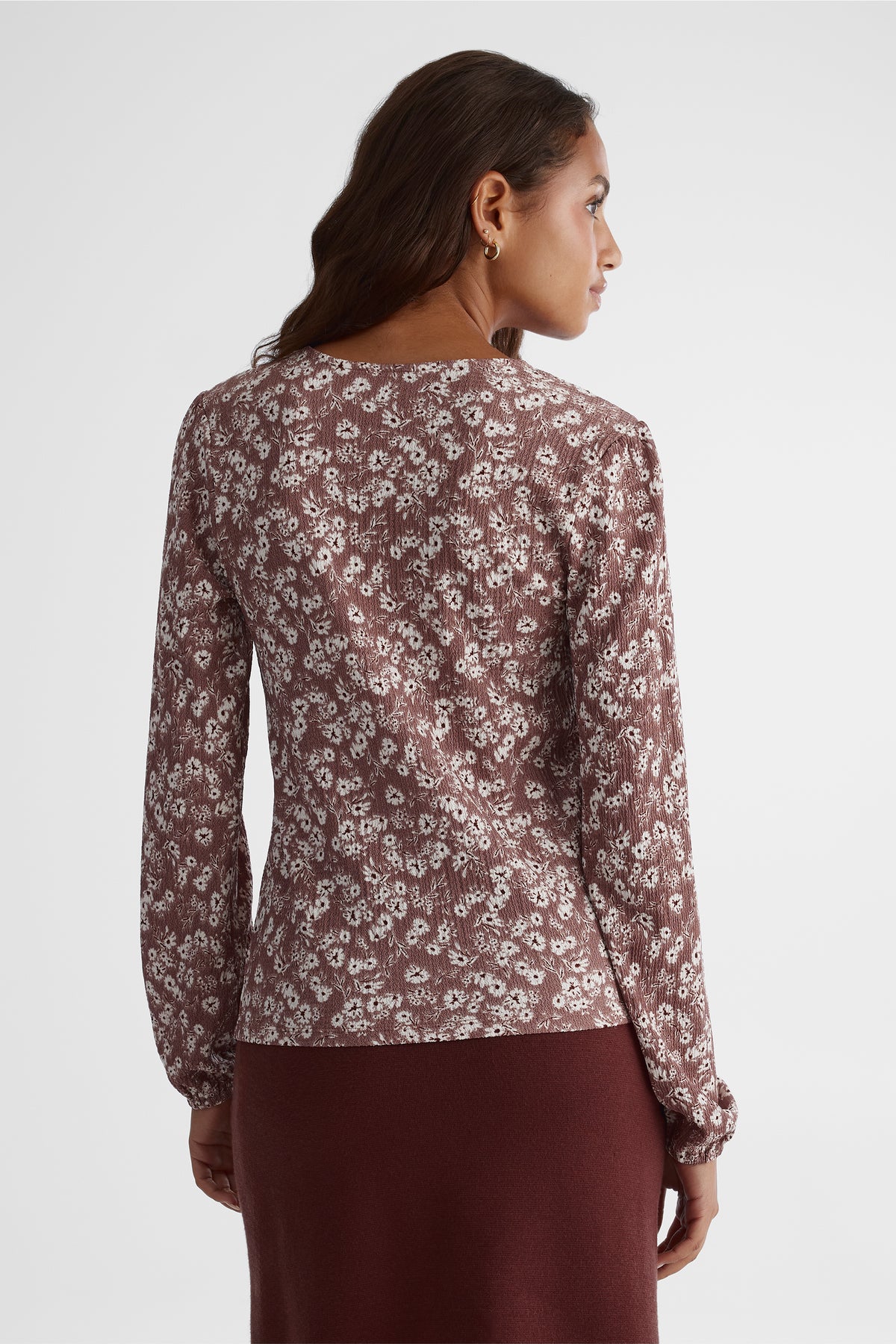 Chandail extensible - Femme && MAUVE/MULTI