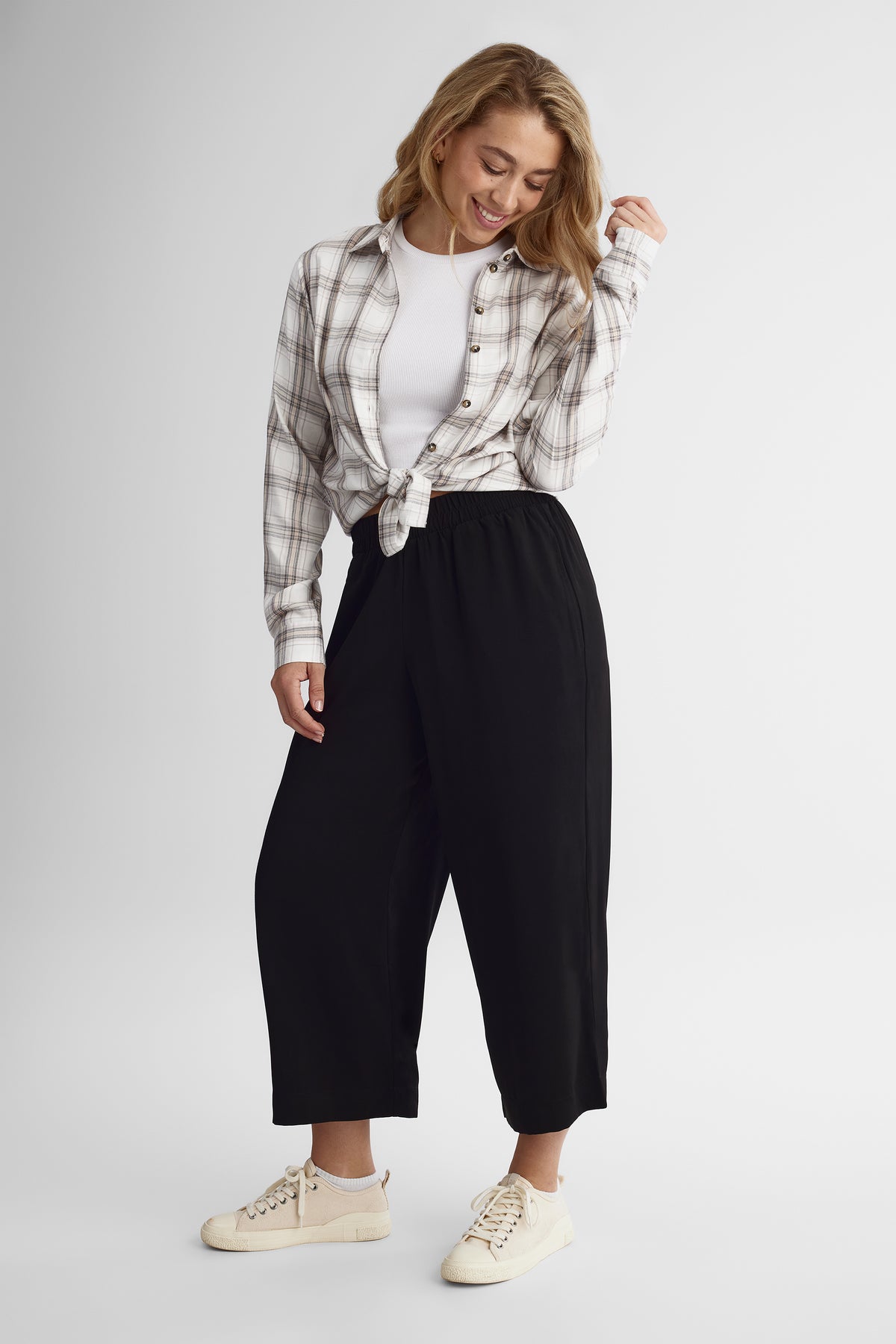 Pantalon extensible - Femme && NOIR