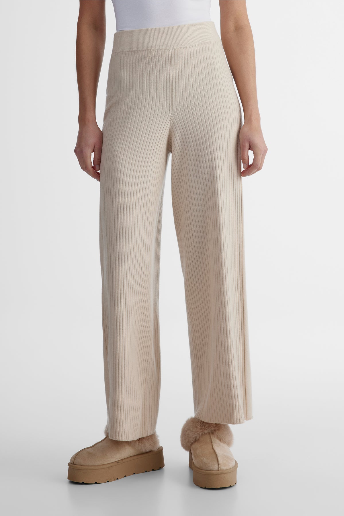 Pantalon - Femme && BEIGE