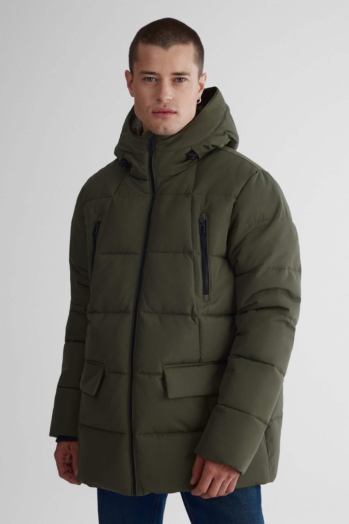 Manteau - Homme && VERT