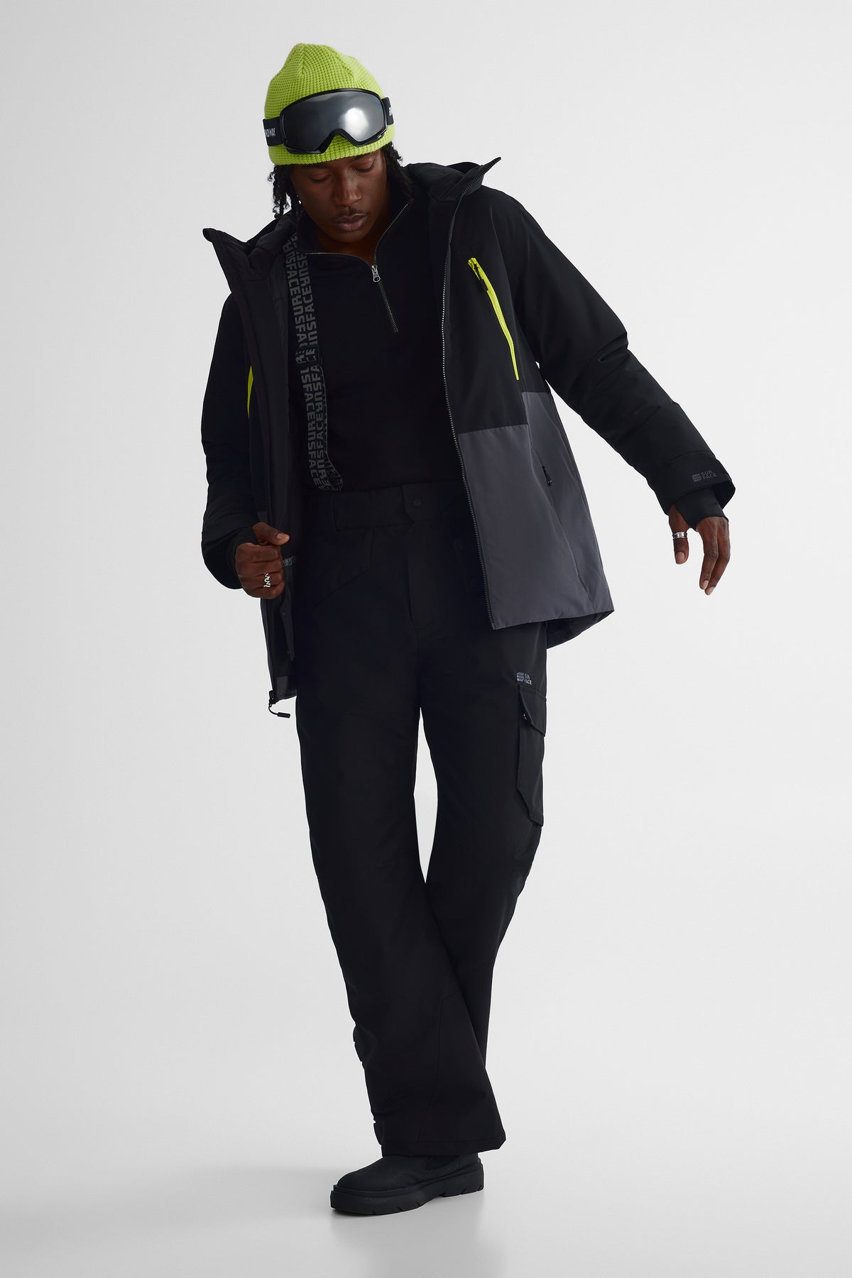 Pantalon isolé - Homme && NOIR