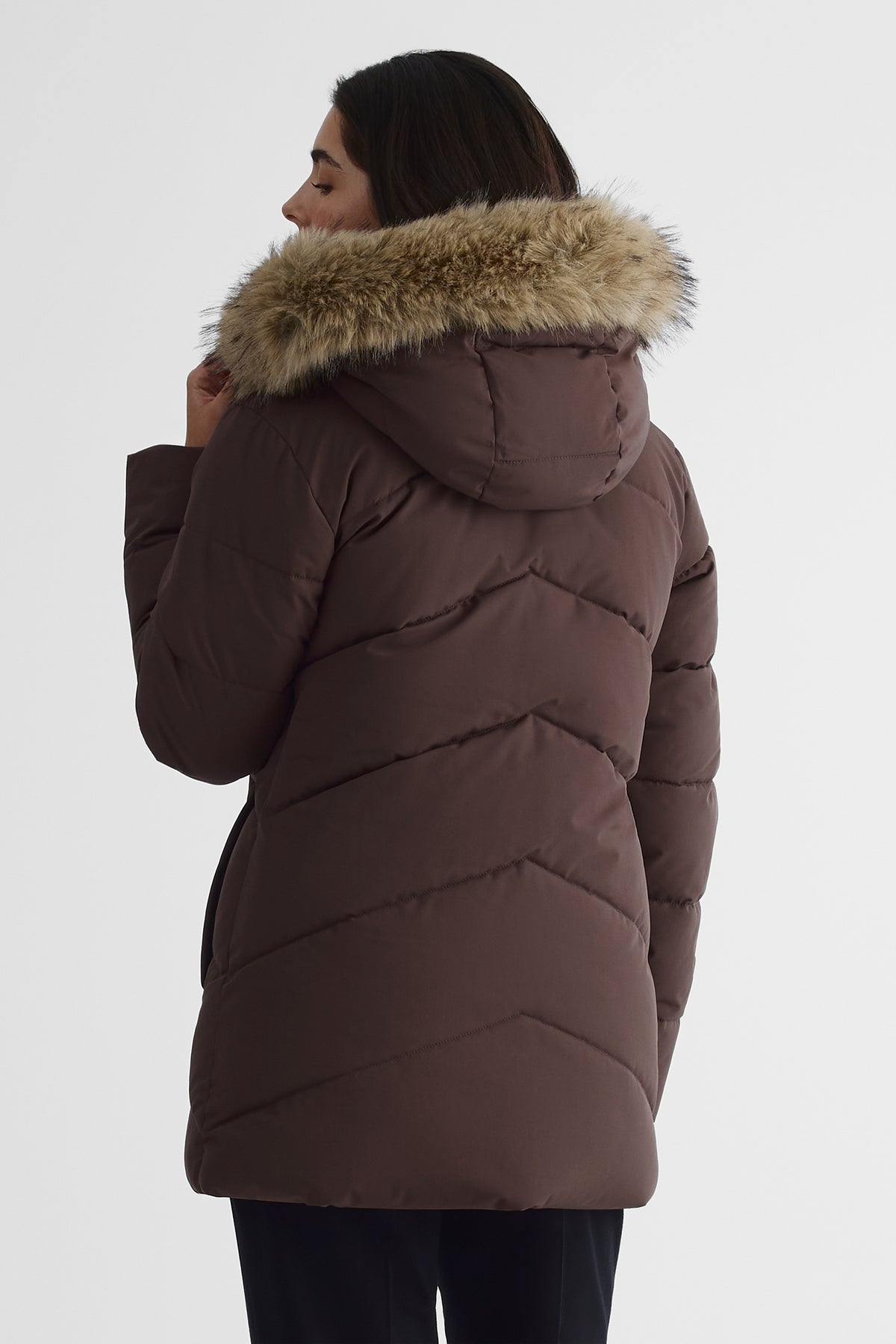 Manteau - Femme && BRUN