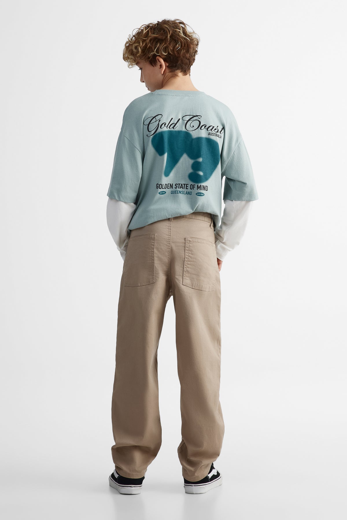 Pantalon extensible - Ado garçon && TAUPE