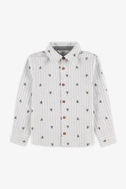 Chemise à manches longues - Bébé garçon && BLEU MULTI