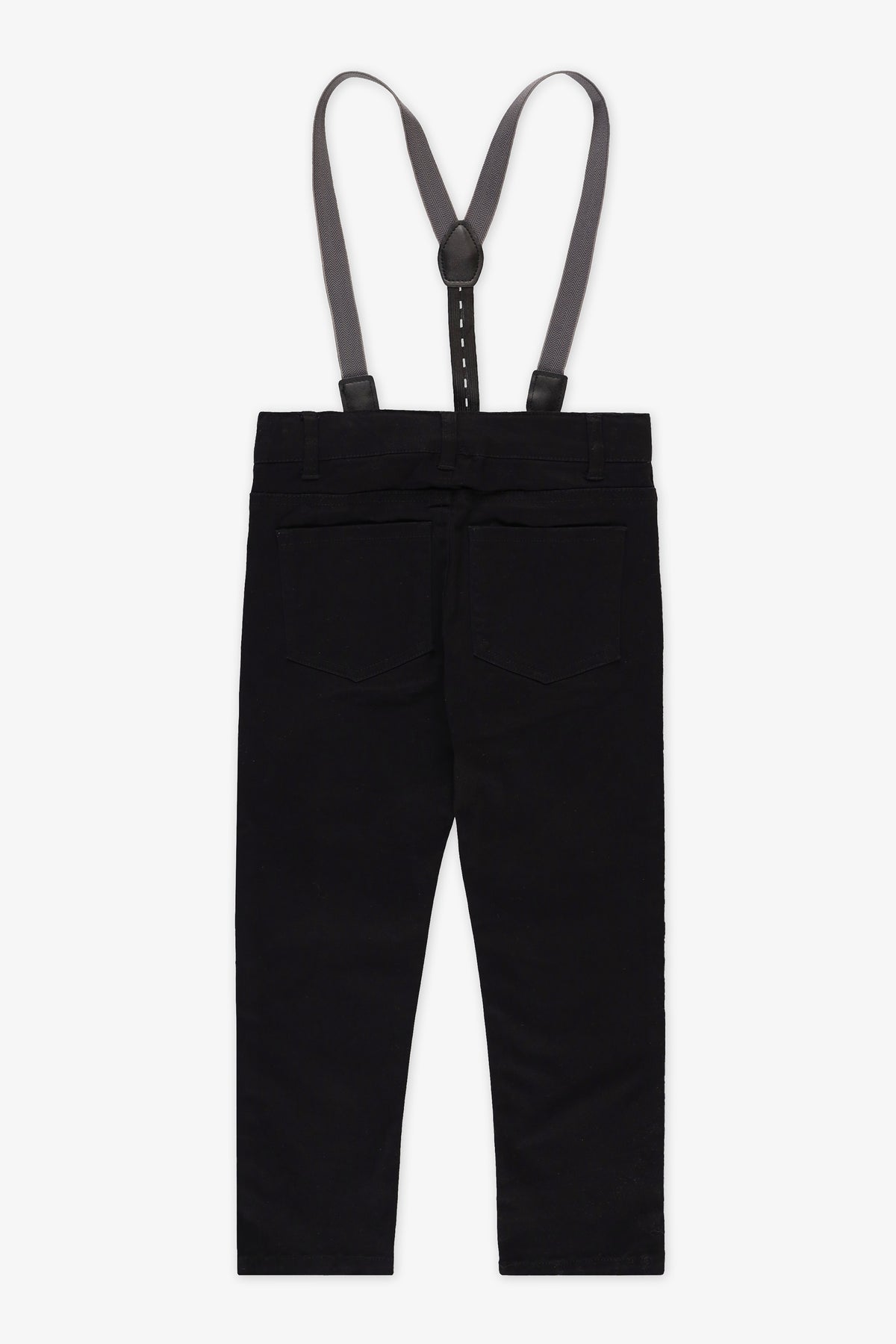 Pantalon extensible - Enfant garçon && NOIR