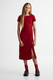Robe extensible - Ado fille && ROUGE