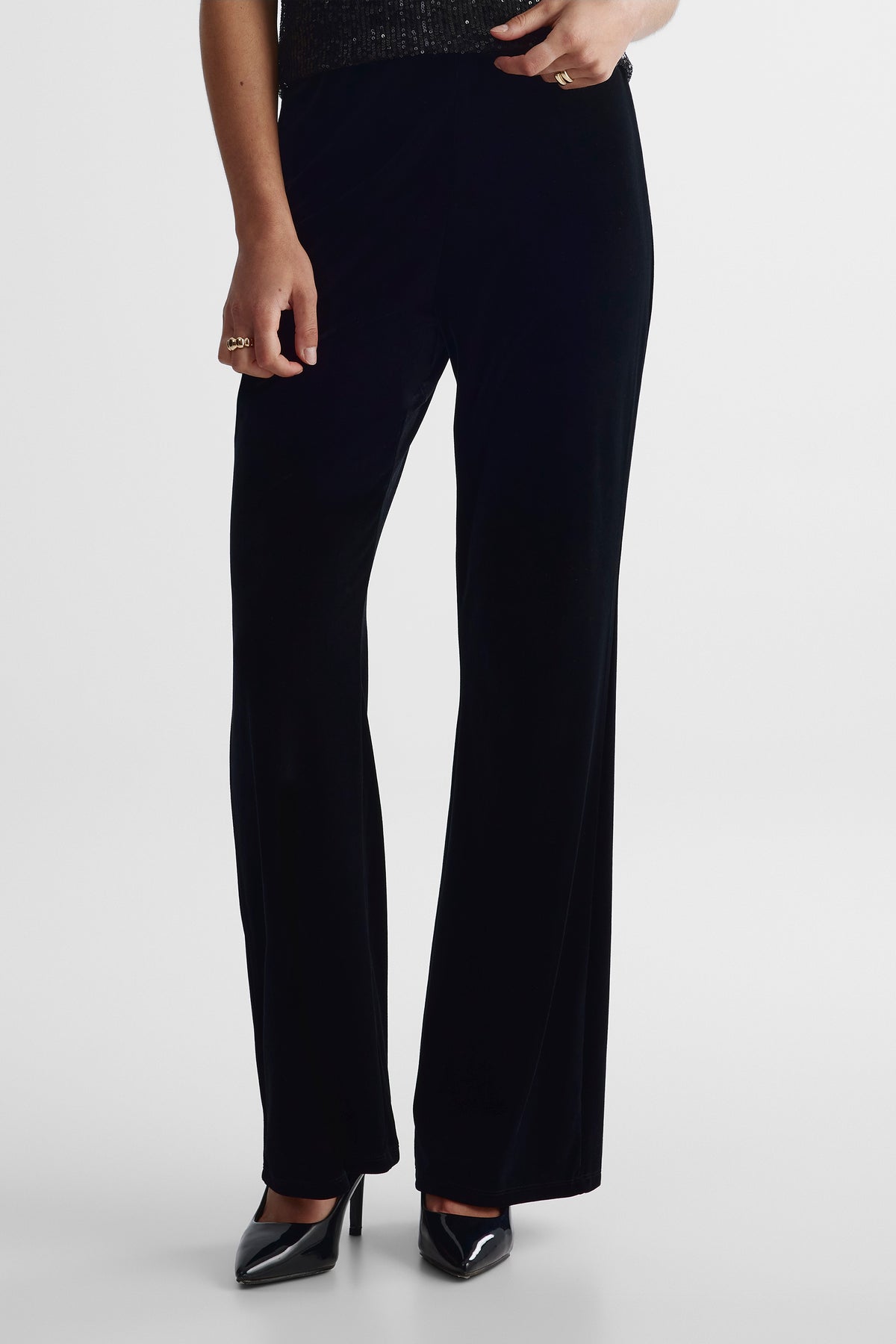 Pantalon extensible - Femme && NOIR