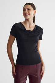 T-shirt extensible - Femme && NOIR
