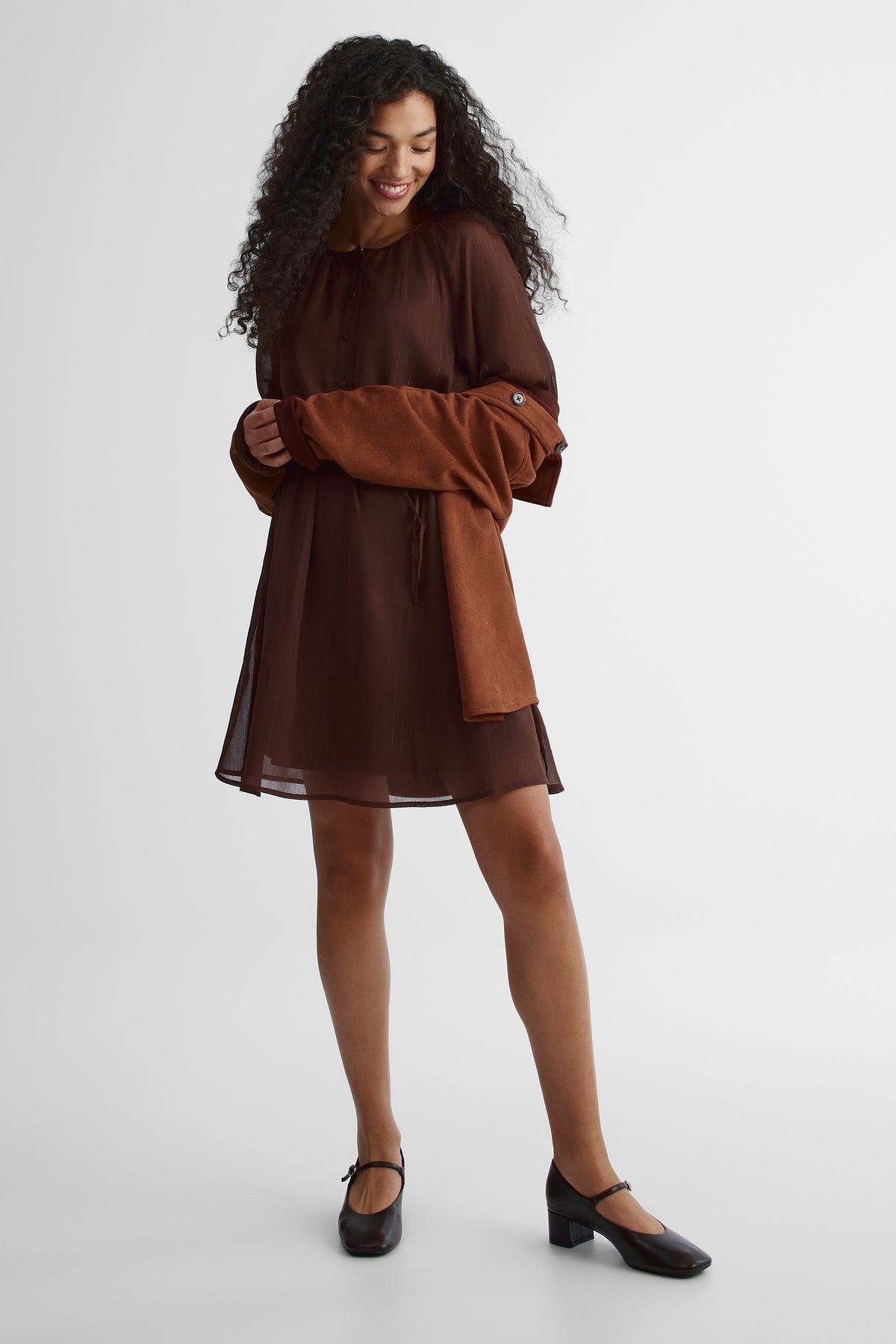 Robe - Femme && BRUN