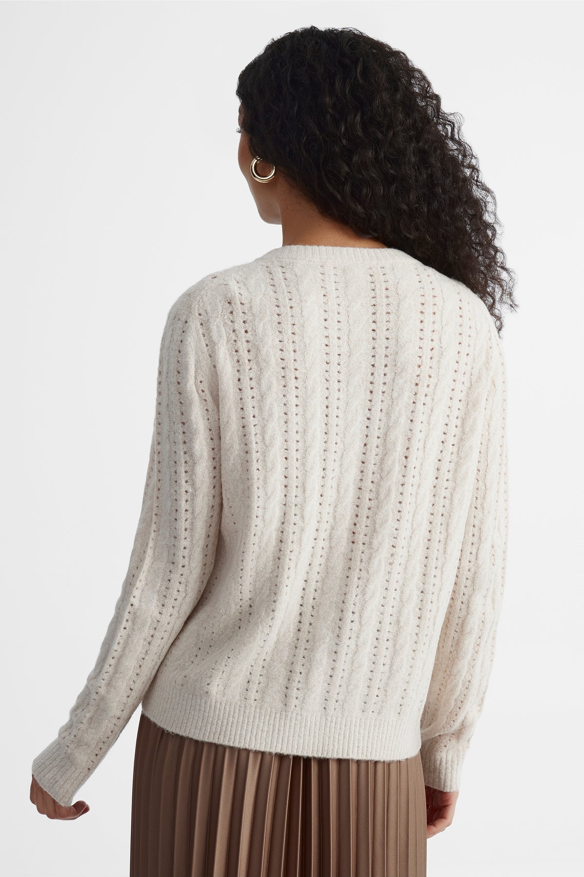 Cardigan extensible - Femme && OATMEAL