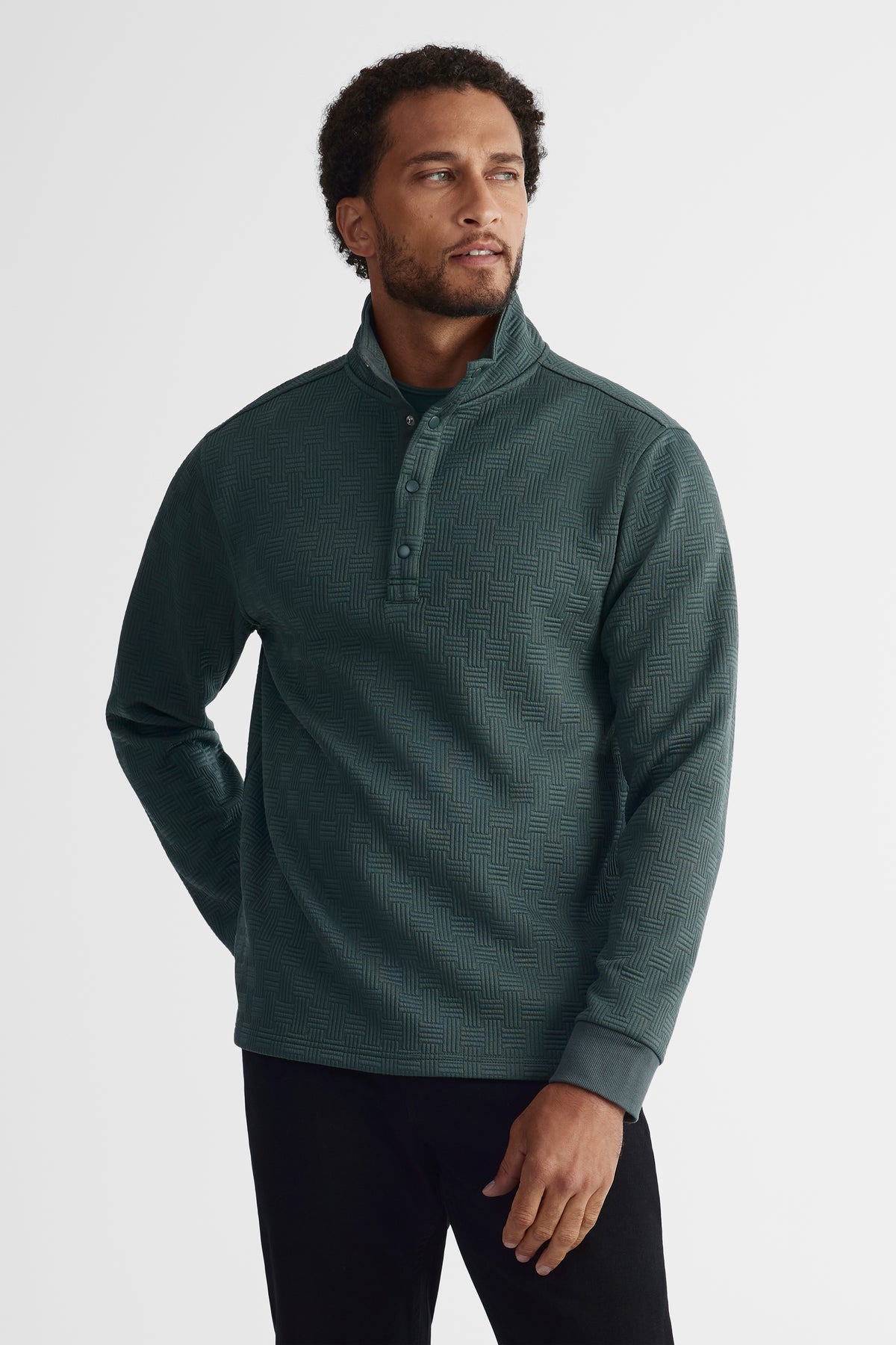 Chandail léger extensible - Homme && GRIS