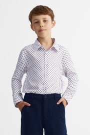 Chemise extensible - Ado garçon && BLANC MULTI