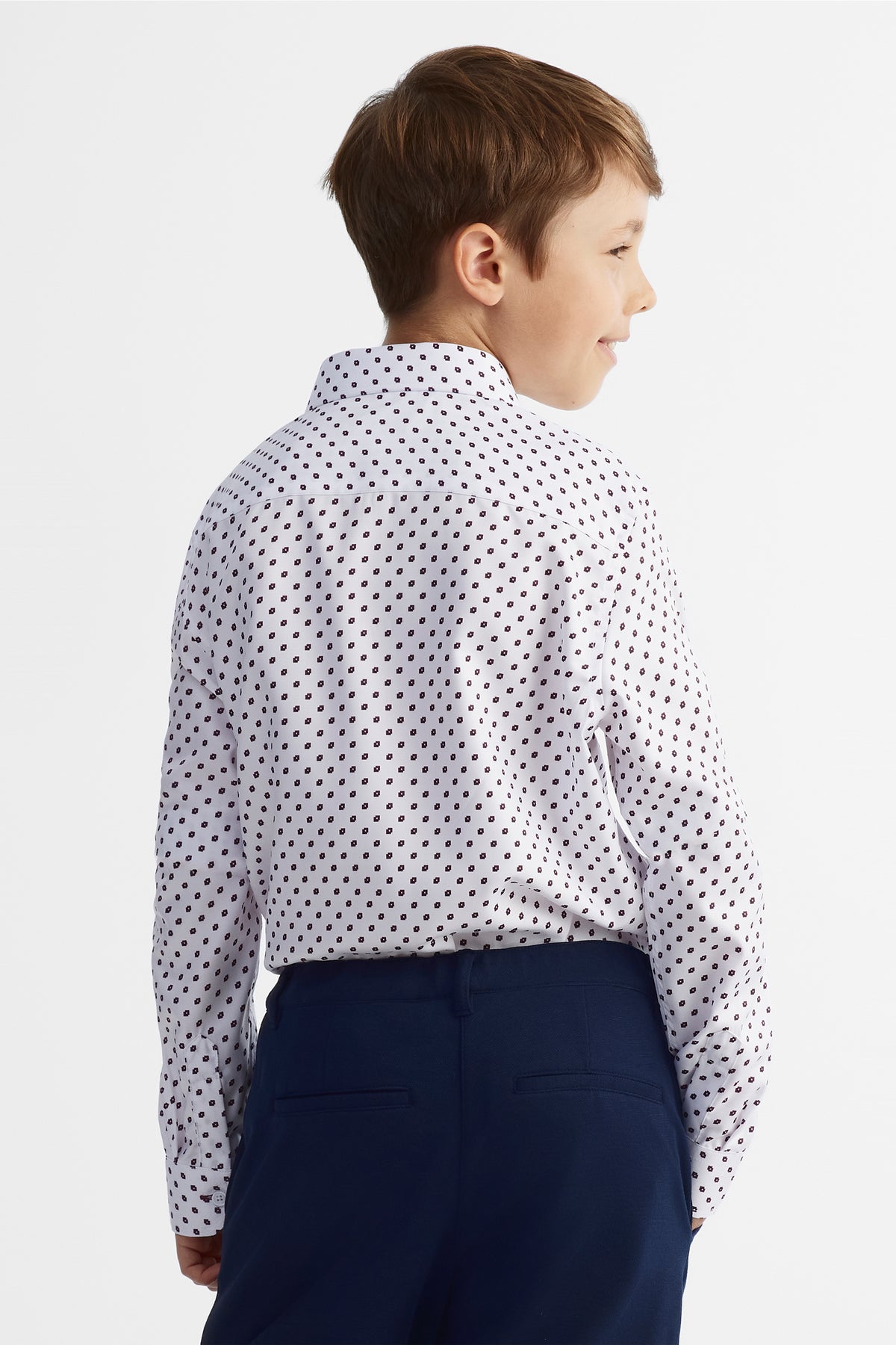 Chemise extensible - Ado garçon && BLANC MULTI