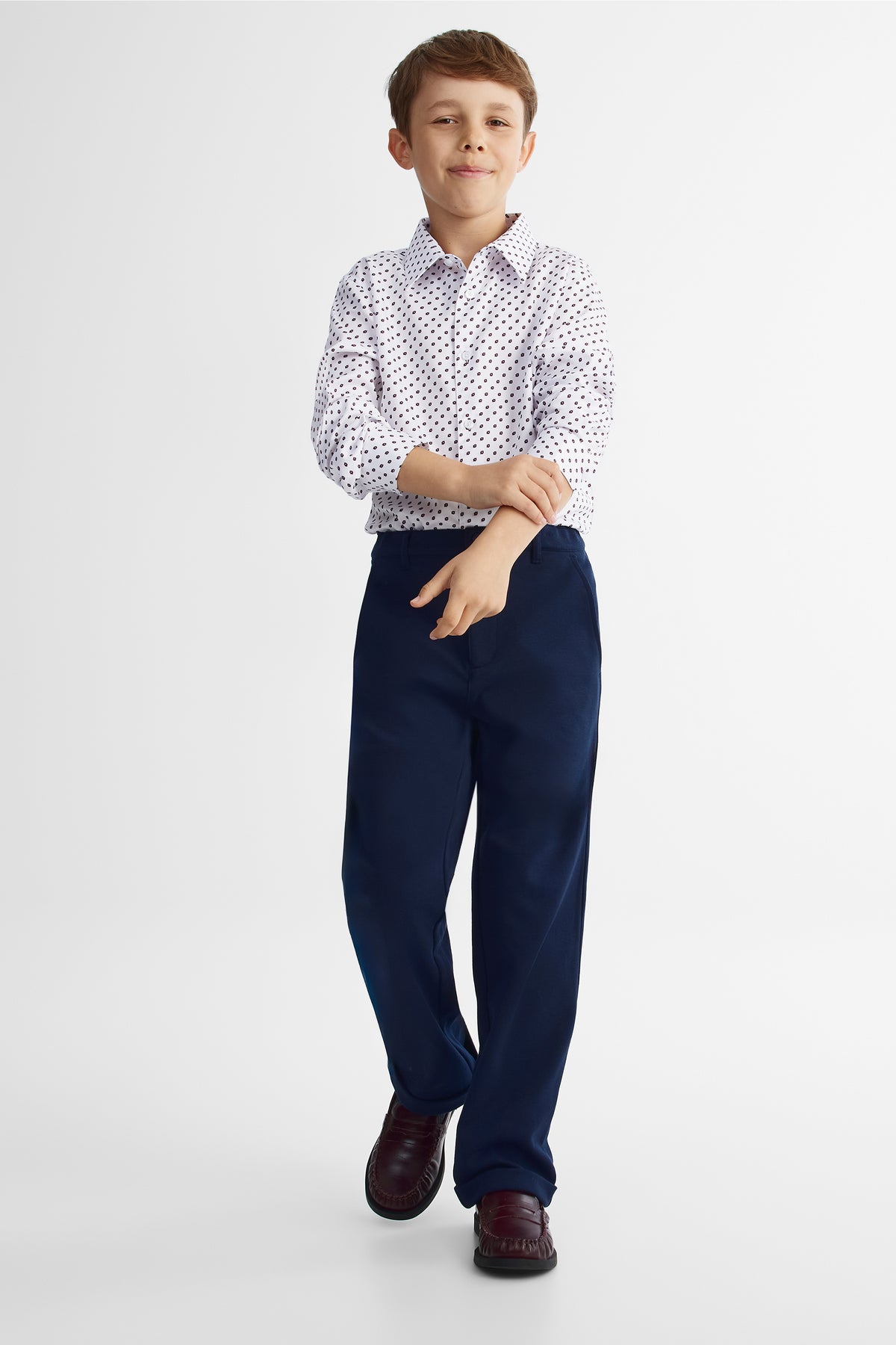 Chemise extensible - Ado garçon && BLANC MULTI