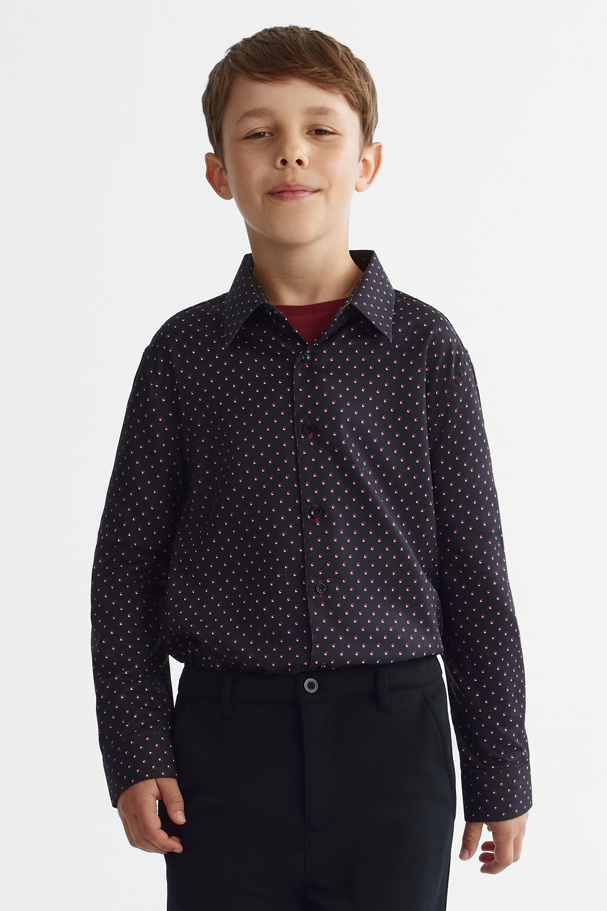 Chemise extensible - Ado garçon && NOIR/MULTI