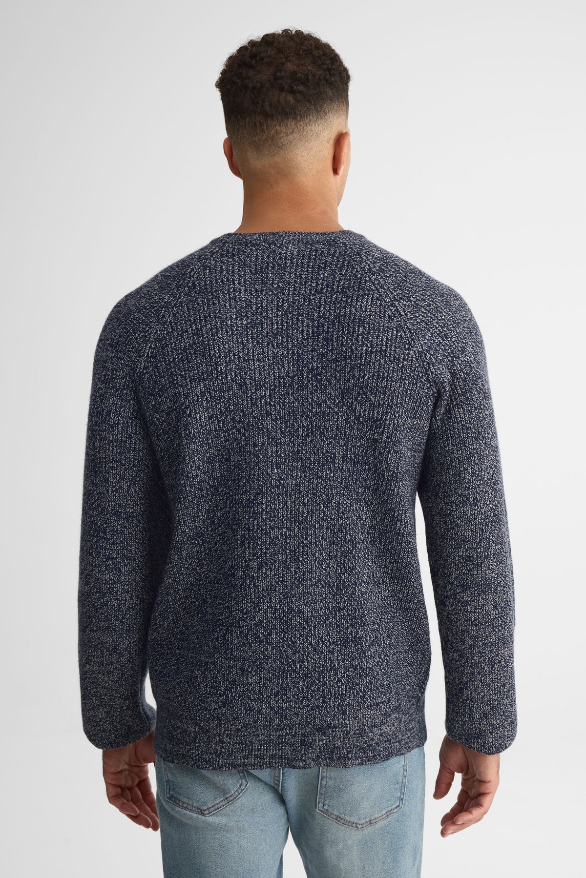 Chandail tricot col rond – Homme && MARIN
