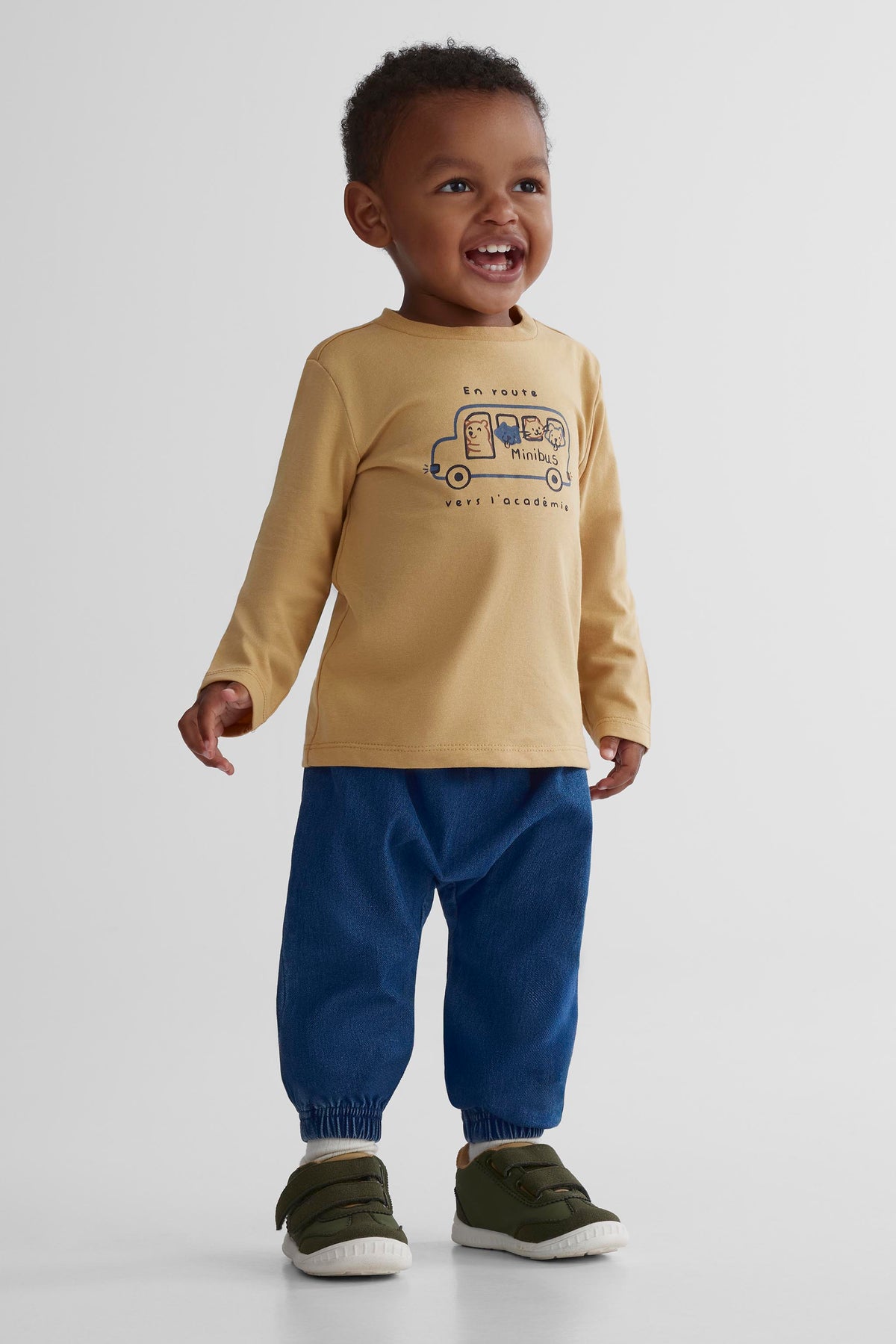 Ensemble 2 morceaux - Bébé garçon && OCRE