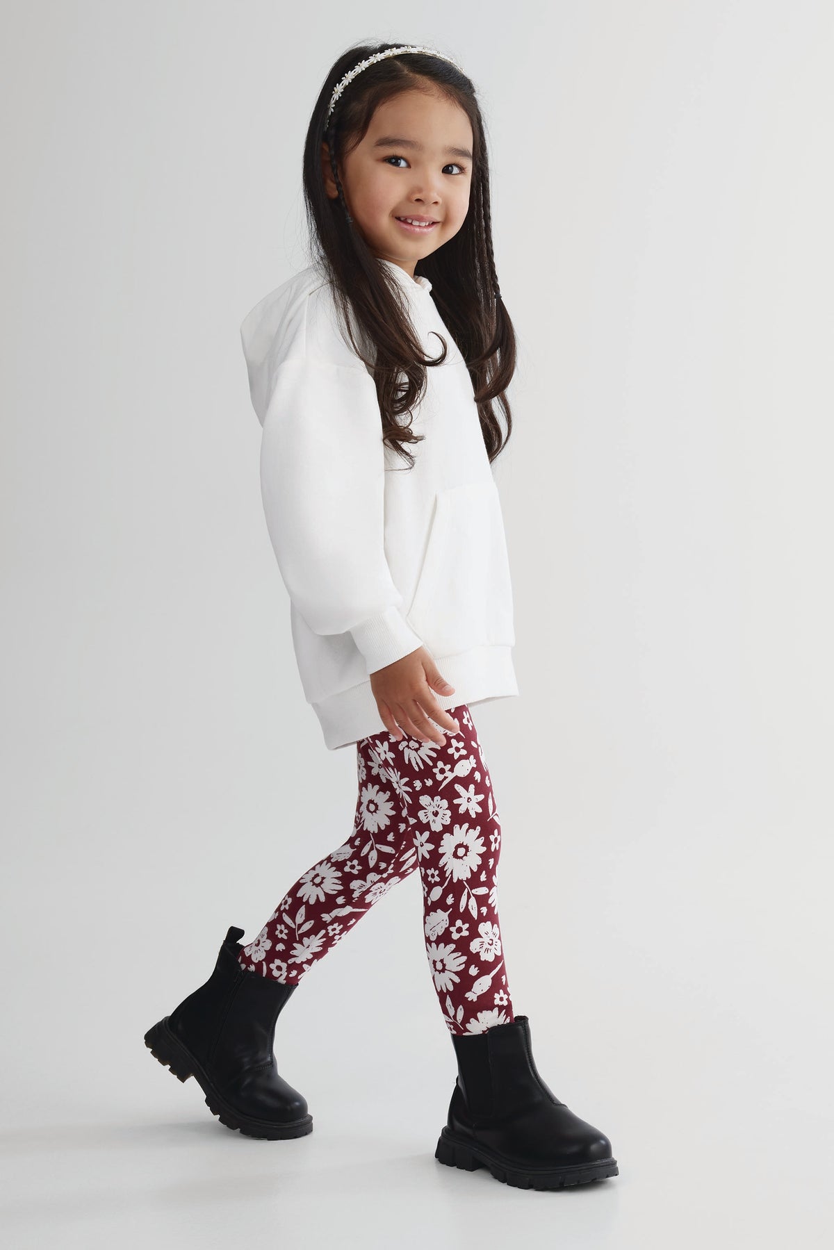 Ensemble 2 morceaux - Enfant fille && BLANC CASSÉ