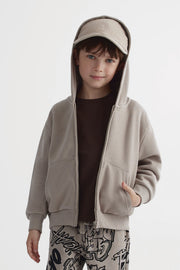 Veste ouatée - Enfant garçon && TAUPE