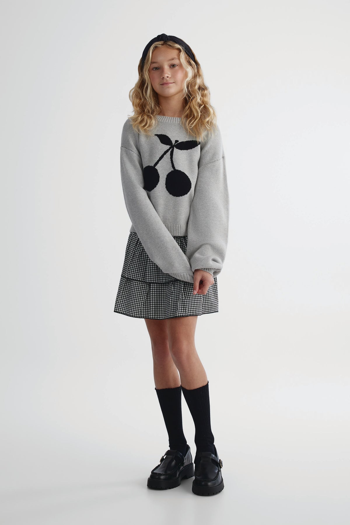 Jupe - Ado fille && BLANC CASSÉ/MULTI
