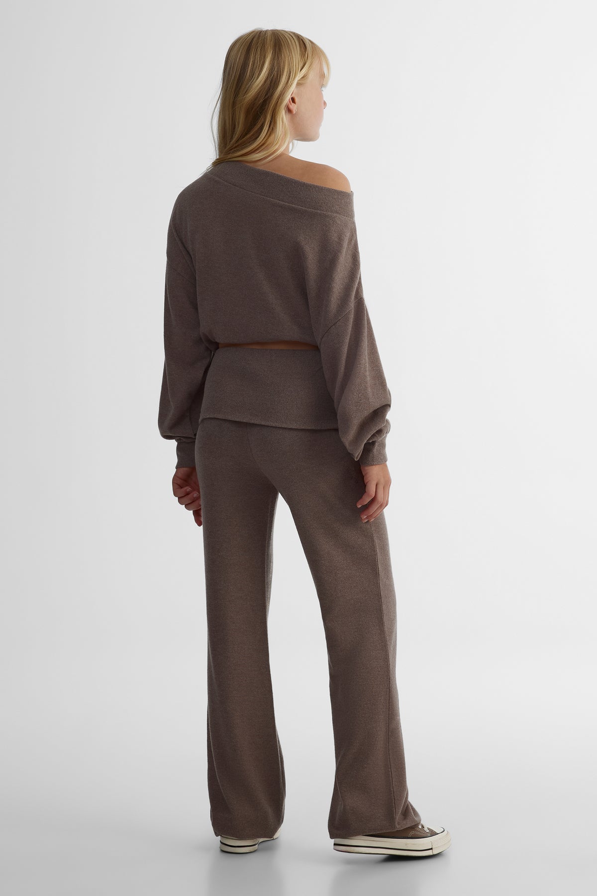 Pantalon extensible - Ado fille && BRUN MIXTE
