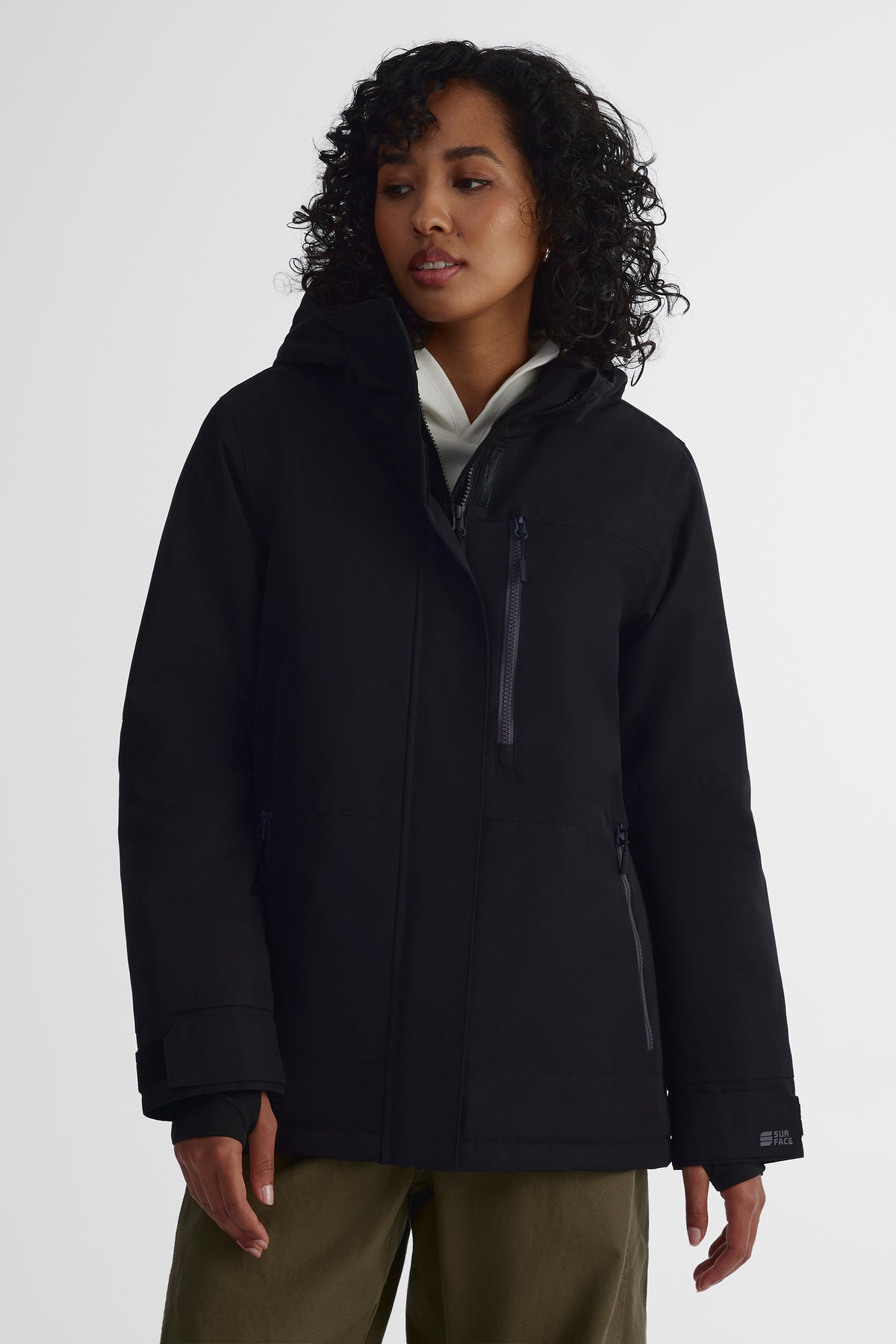Manteau de ski - Femme && NOIR
