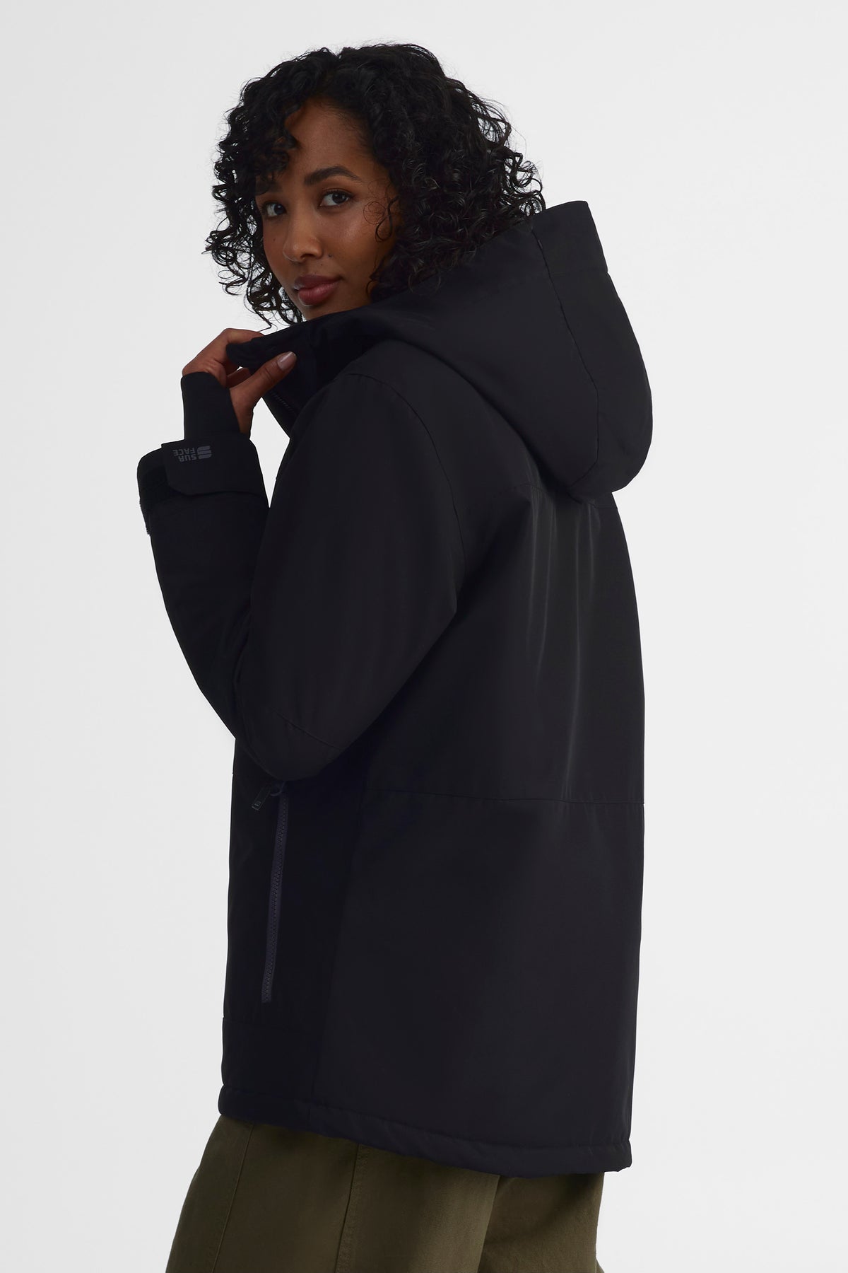 Manteau de ski - Femme && NOIR
