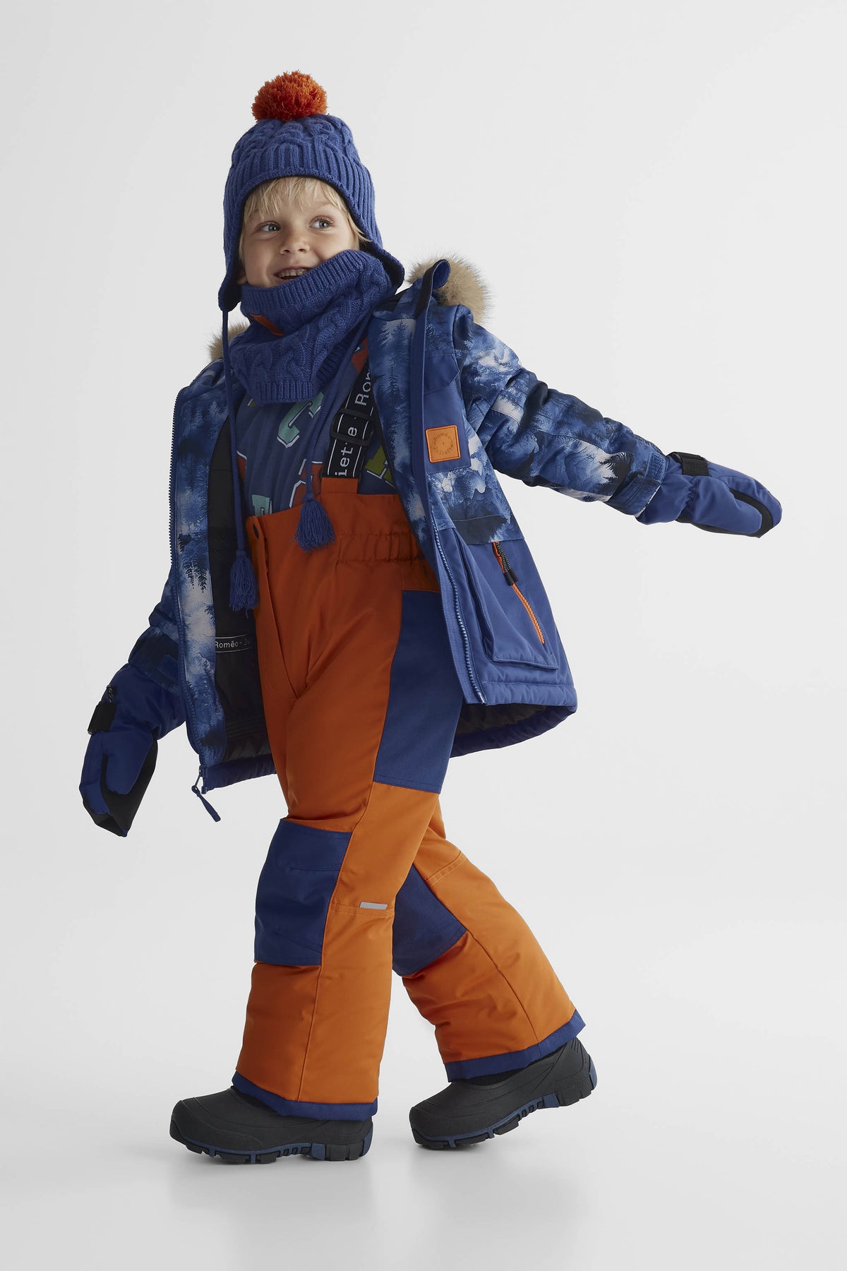 Ensemble isolé 2 pièces - Enfant garçon && BLEU MULTI
