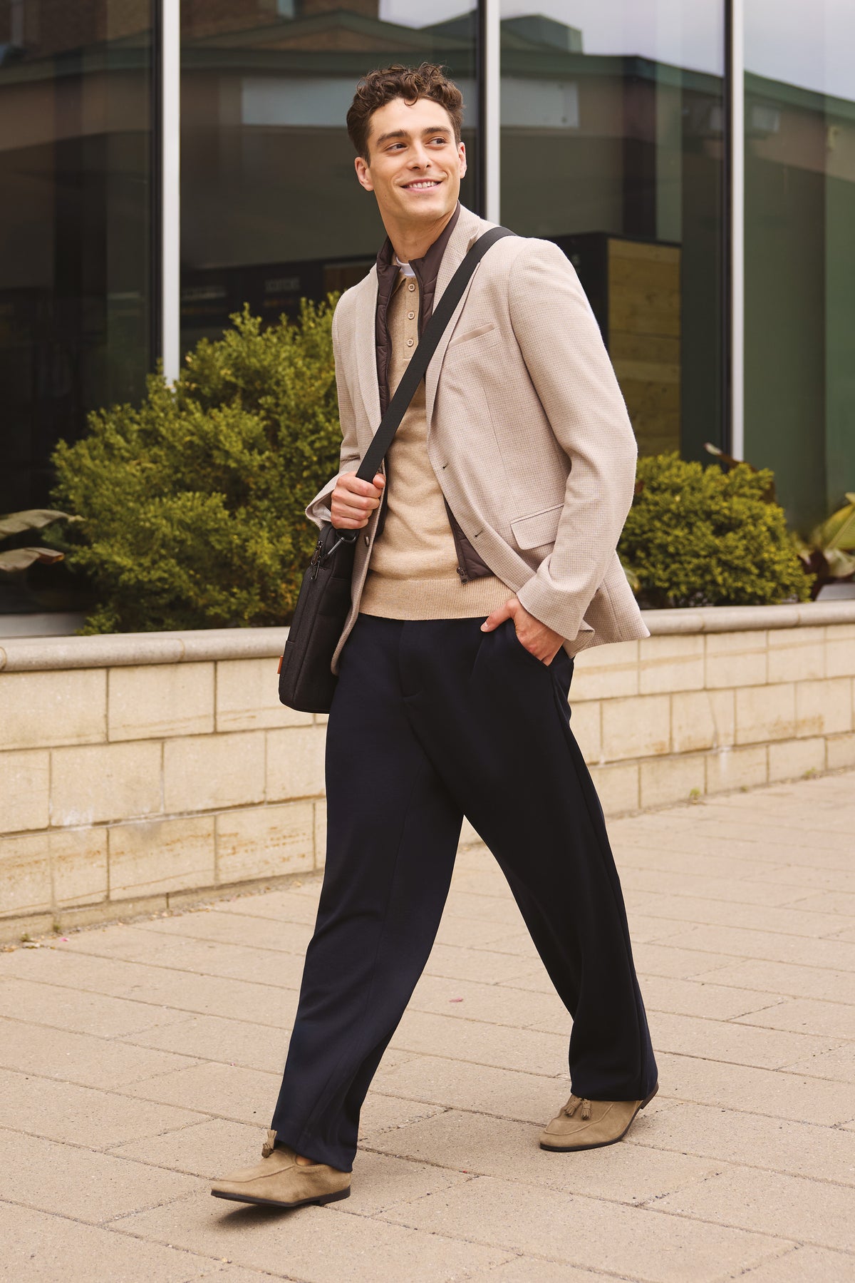 Pantalon ample AKA - Homme && NOIR